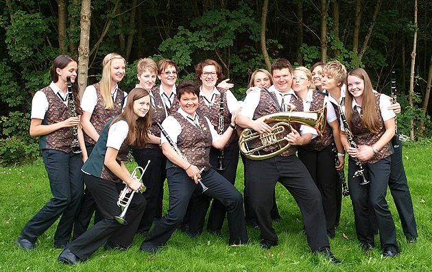 Spaß mit der Jägerkapelle